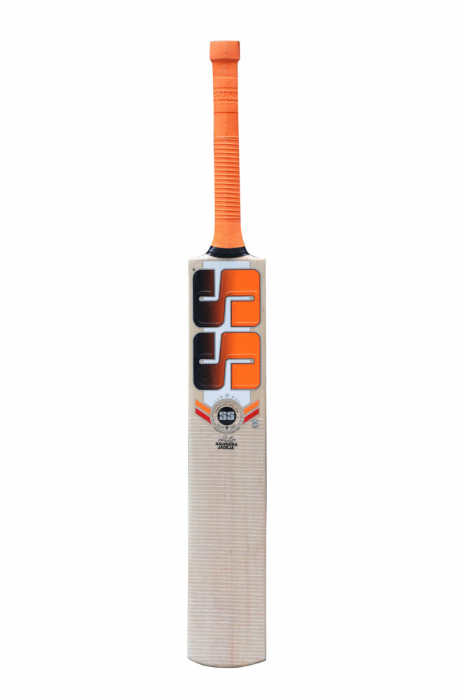 SS Ravindra Jadeja (Players) Kashmir Willow Cricket Bat | KIBI SPORTS SS