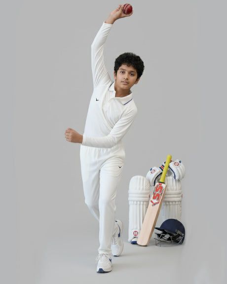 Invincible Kid's Elite Cricket Full Sleeve Tee
