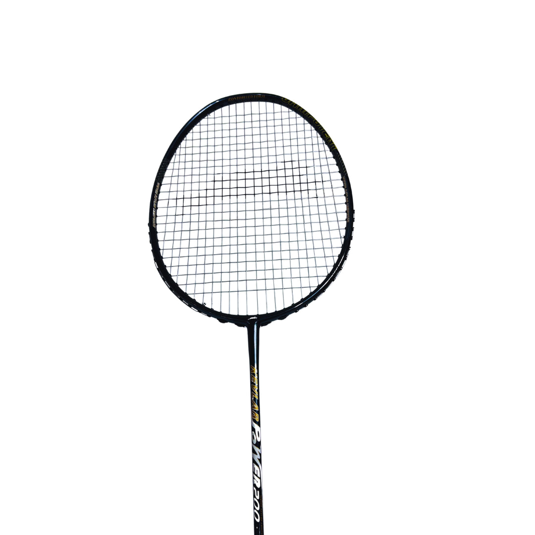 STAG GLOBAL Kevlar Power 200 Badminton Racket | Strong, Lightweight & Durable | Includes Full Cover
