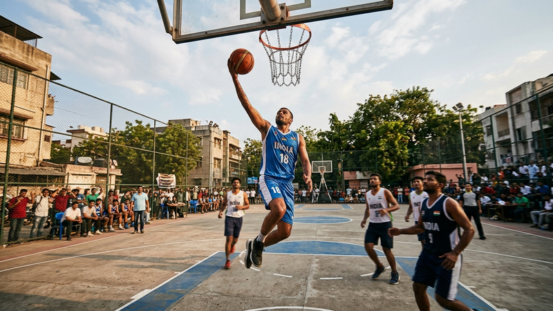 Kibi Sports Tile Basketball