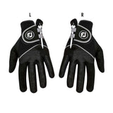 FootJoy Women's Rain Grip Glove (Pair) - Black Assorted