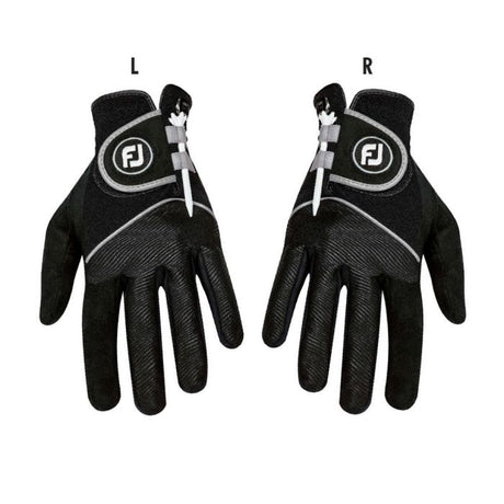 FootJoy Women's Rain Grip Glove (Pair) - Black Assorted