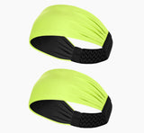 Sports Headband For Men and Women (Neon Lime Green)