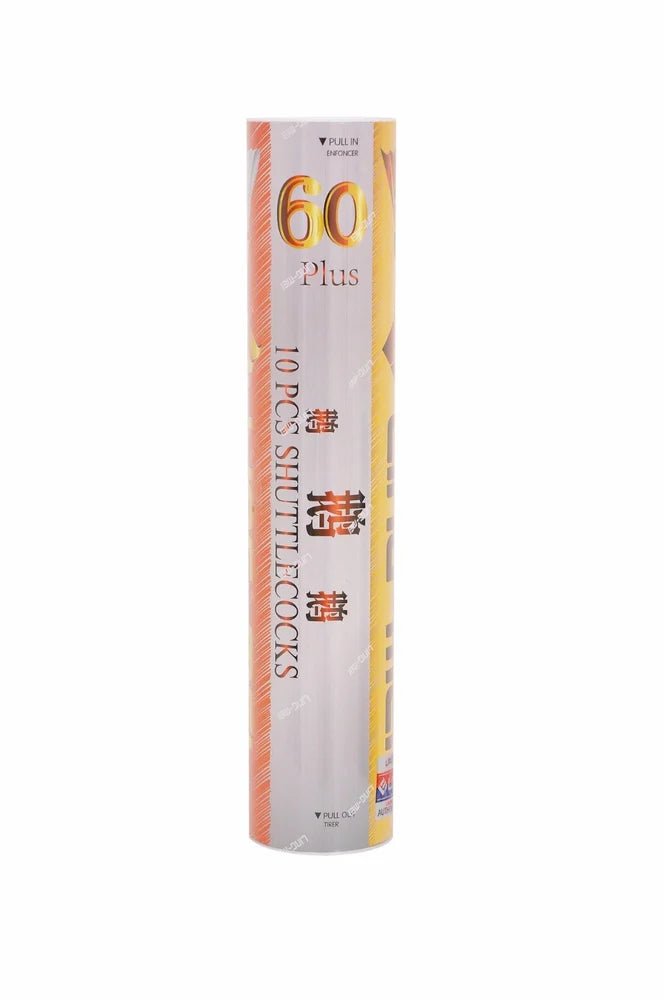 Ling Mei M60Plus Goose Feather Shuttlecocks ( Pack of 10 )