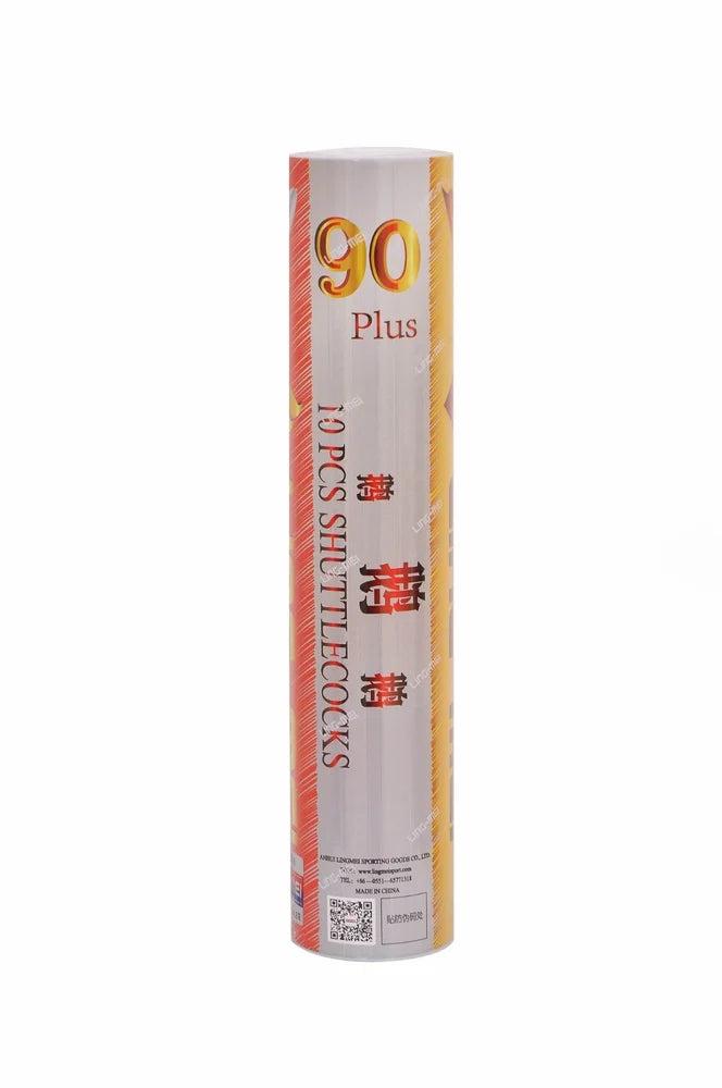 Ling Mei  M90Plus Goose Feather Shuttlecocks ( Pack of 10 )