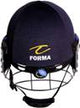 Forma Little Master Helmet with Mild Steel Grill Navy Blue L-XL (59-62) Cricket Helmet (Blue)