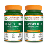 Lung Detox Capsules Vitamin C & Grape Seed Extract | 60 Veg Caps