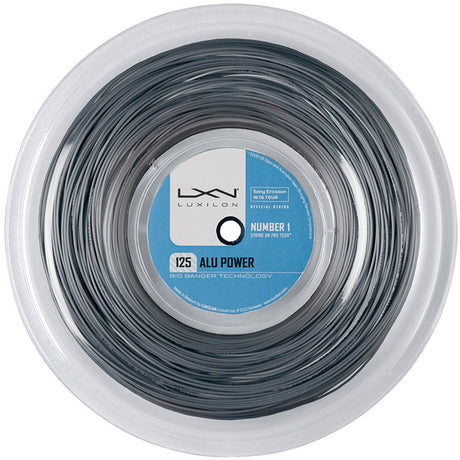 Luxilon ALU Power 125 String Reel (220 m) - Silver | Noah Sports