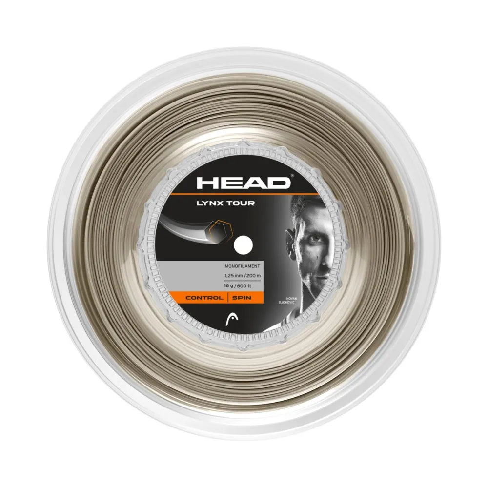 Head Lynx Tour Tennis String Reel 16-G