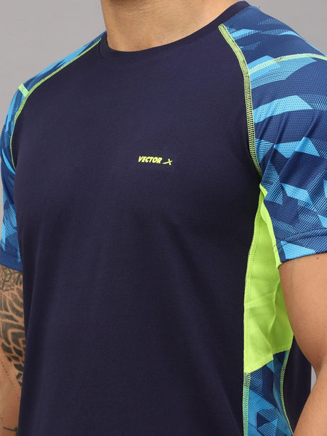 Vector X Mens Sublimated Round Neck T-shirt