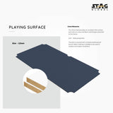 STAG GLOBAL Outdoor Pool Table Model X  | 7 feet x 3 feet | Wooden Table | All Accessories Included