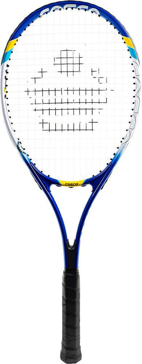 KIBI Tennis Starter Bundle - Cosco Max Power Racket + Championship Balls