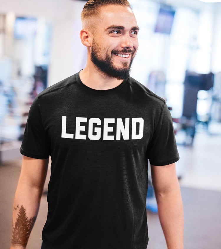 Men's "LEGEND " T-Shirt (Black)