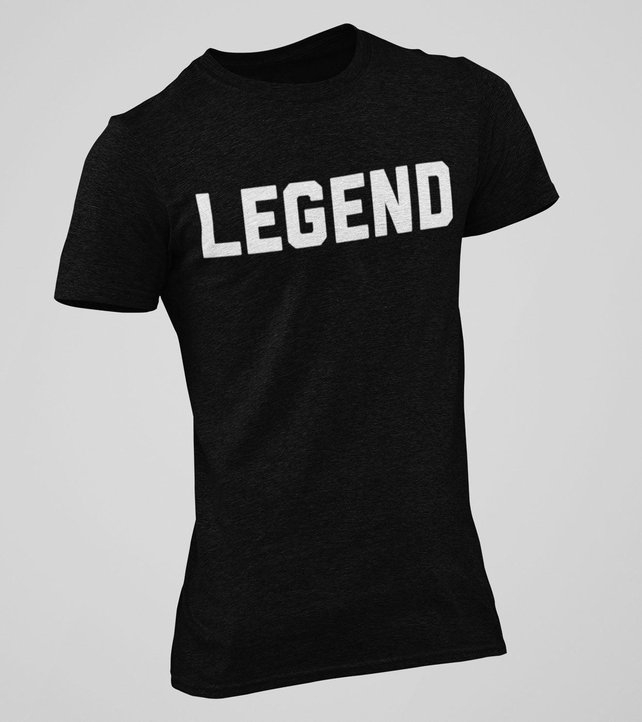 Men's "LEGEND " T-Shirt (Black)