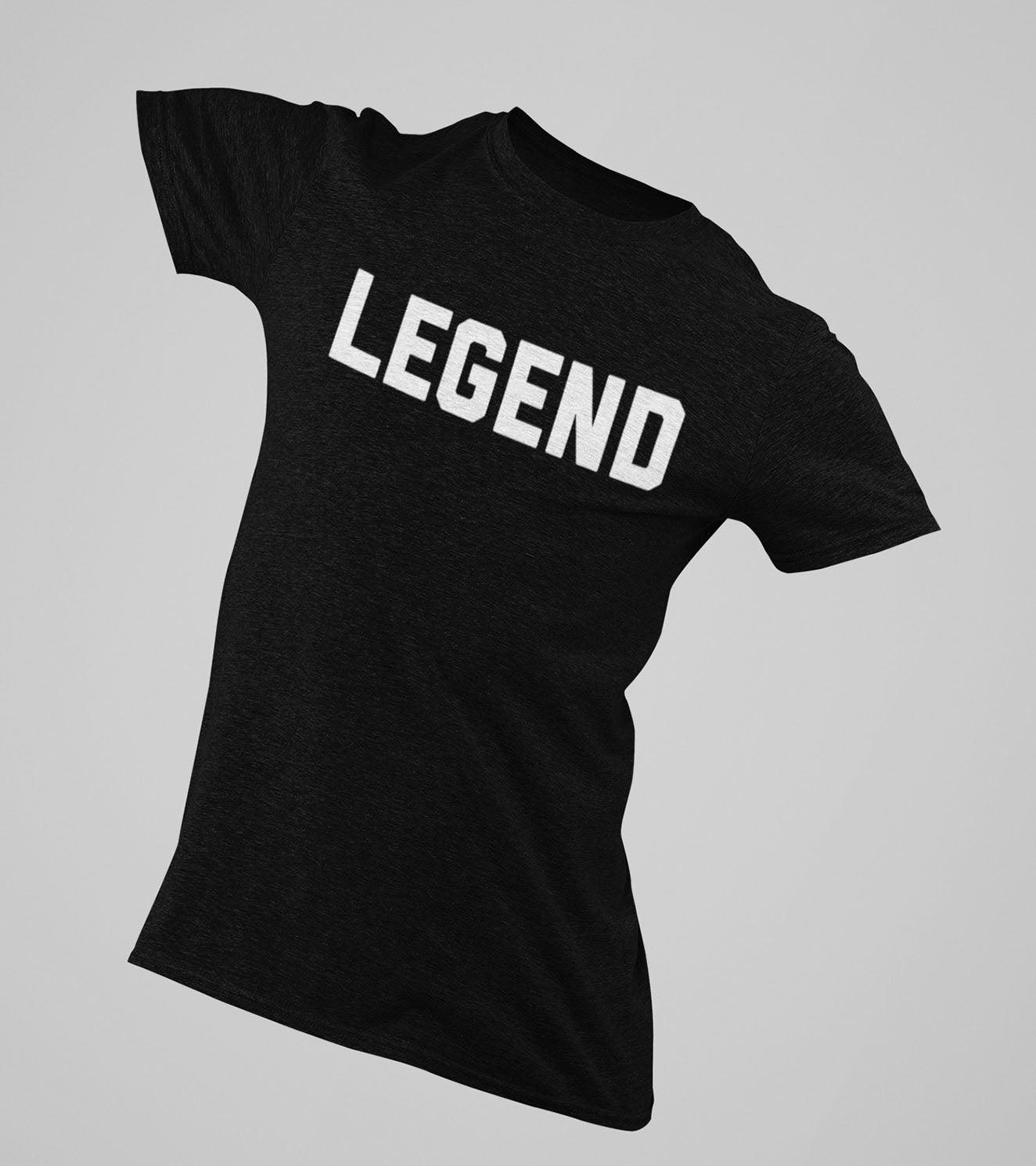 Men's "LEGEND " T-Shirt (Black)