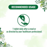 Multivitamin for Men - 60 Vegetarian Tablets | Daily Wellness with 32+ Vitamins, Minerals, and Herbal Extracts