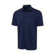 Greg Norman Men's Shark Wave Jacquard Polo - Navy