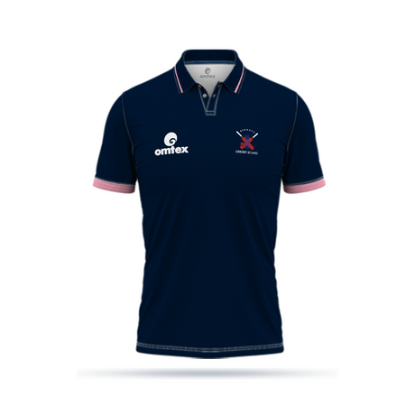 Bermuda Series Navy Blue Polo T-shirt | Omtex