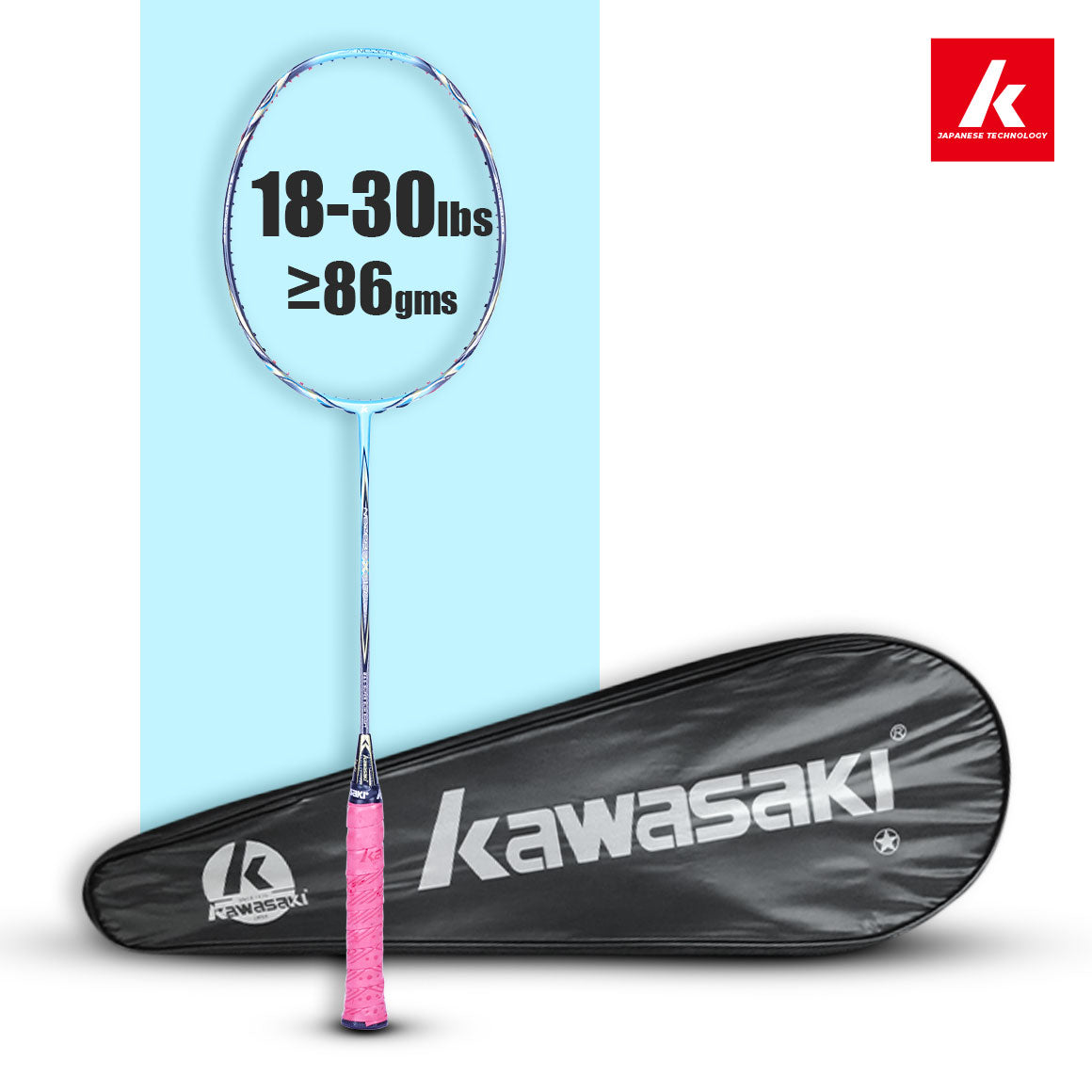 Nezer 17 Unstrung Badminton Racket(Blue) -3U/G1