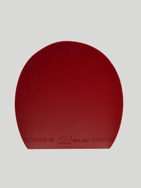 STAG GLOBAL Ninja Attack Table Tennis Racket Rubber, ITTF Approved ,Speed 88, Spin 92 ,Control 78