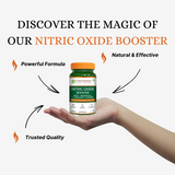 Nitric Oxide Booster  L-Arginine, L-Citrulline & Caffeine | 60 Veg Capsules