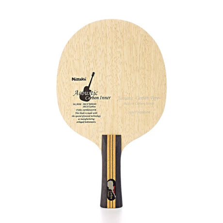 Nittaku Acoustic Carbon Table Tennis Blade | Kibi Sports