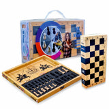 VIXEN CHESS BOARD FOLDABLE ASHOKA  WITH MAGNETIC COINS