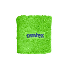 Omtex Wrist Sweat Band Green (3 inch)