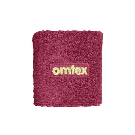 Omtex Wrist Sweat Band Maroon (3 inch)