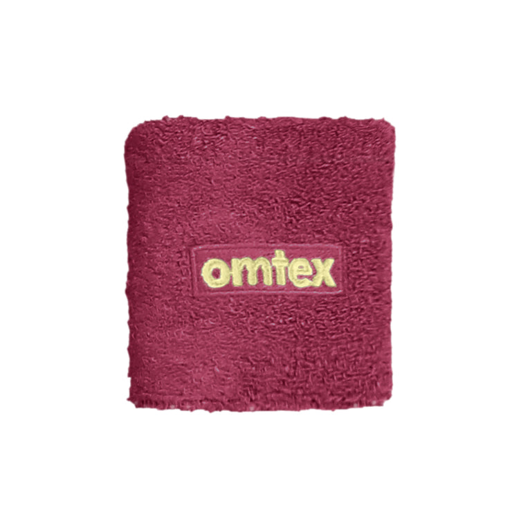 Omtex Wrist Sweat Band Maroon (3 inch)