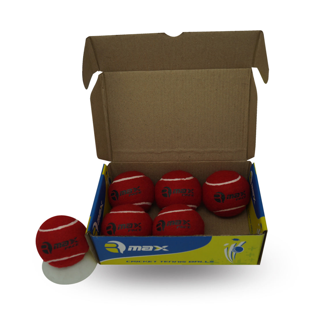 R-max Pace Heavy Tennis Ball Mahroon | Kibi Sports