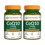 Coenzyme Q10 175mg  Supports Cellular Energy & Heart Health | 60 Capsules