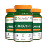 L-Theanine Capsules 200mg – Calm Focus, Stress Relief & Relaxation | 60 Capsules