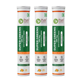 Super Greens 500mg with Vitamins & Greens -  Effervescent Tablets