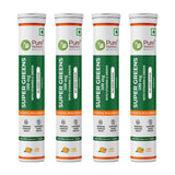 Super Greens 500mg with Vitamins & Greens -  Effervescent Tablets