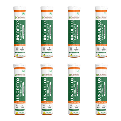 Lung Detox Effervescent Tablets - 20 | Supports Respiratory Health, Cleansing, and Overall Wellness
