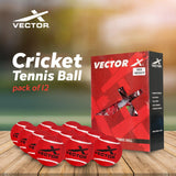 VECTOR X Cricket Tennis Ball