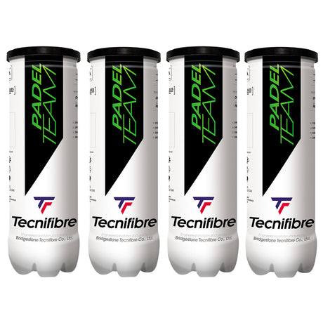 TECNIFIBRE Padel Team Ball Dozen  (12 Balls) | Noah Sports