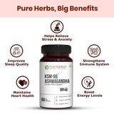 KSM-66 Ashwagandha 500mg  Standardized Root Extract | Stress & Vitality