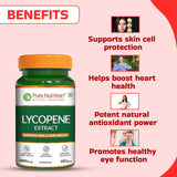 Lycopene Extract 3000 mcg  Skin, Hair, Eye & Antioxidant Support | 60 Caps