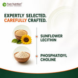 Sunflower Lecithin 1200mg | 60 Veg Capsules