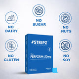 Stripz Max Perform-50mg Oral Thin Strips | Peppermint Flavour
