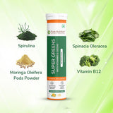 Super Greens 500mg with Vitamins & Greens -  Effervescent Tablets