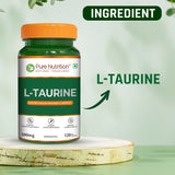 L-Taurine 500mg Veg Capsules  Hydration, Muscle Support & Energy