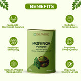 Moringa Powder Naturally Rich in Vitamins, Minerals & Antioxidants | Superfood