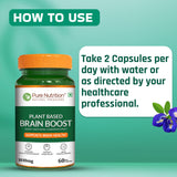 Plant-Based Brain Boost  Brahmi, Ginkgo Biloba & Shankhpushpi | Focus & Clarity