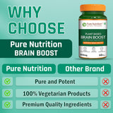 Plant-Based Brain Boost  Brahmi, Ginkgo Biloba & Shankhpushpi | Focus & Clarity