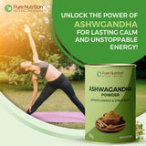 Organic Ashwagandha Powder 100g | Stress Relief, Sleep & Vitality