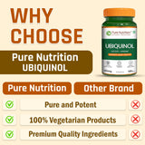Ubiquinol 105mg with Piperine  Active CoQ10 | Energy & Heart Health