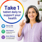 Women 50+ Multivitamins & Multiminerals 60 Veg Tablets | Senior Wellness